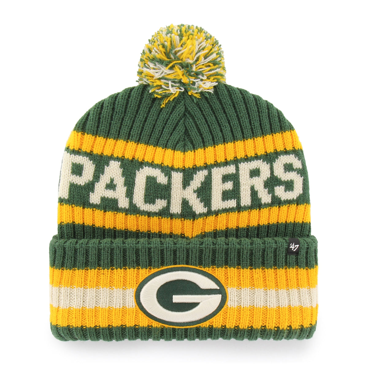 Green Bay Packers '47 Bering Cuff Knit Beanie