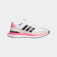 Adidas S2g 26 Textile Spikeless Golf Shoes - Cloud White / Core Black / Lucid Pink