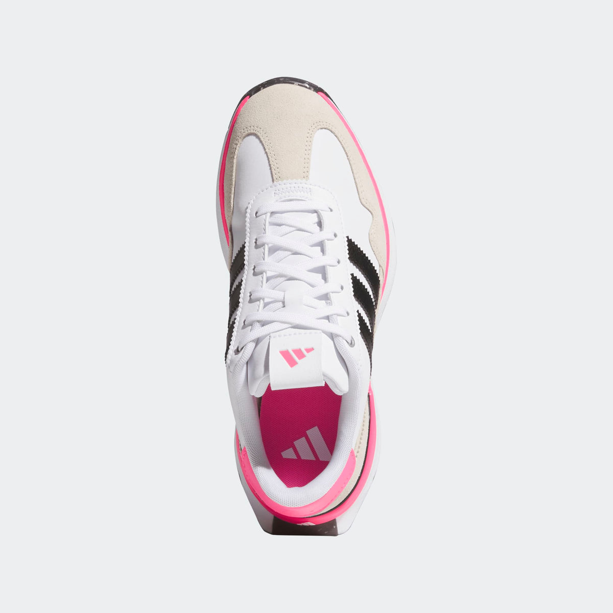 Adidas S2g 26 Textile Spikeless Golf Shoes - Cloud White / Core Black / Lucid Pink
