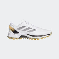 Adidas Adizero Zg Spikeless Golf Shoes - Cloud White / Core Black / Ice Tangerine