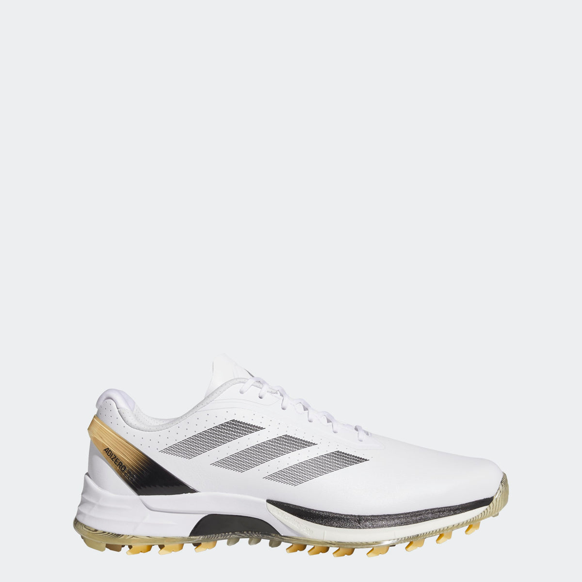 Adidas Adizero Zg Spikeless Golf Shoes - Cloud White / Core Black / Ice Tangerine