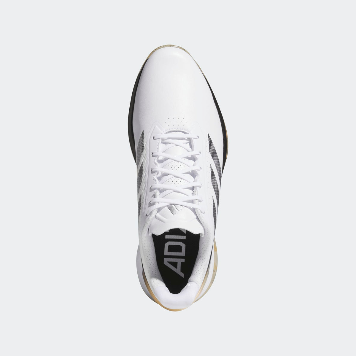 Adidas Adizero Zg Spikeless Golf Shoes - Cloud White / Core Black / Ice Tangerine