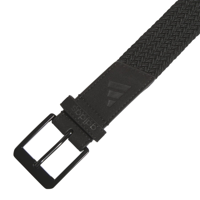 Adidas Golf Braided Stretch Belt - Black