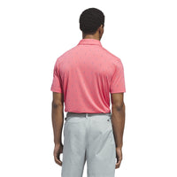 Adidas Ultimate365 Essence Print Climacool Polo Shirt - Pure Turbo