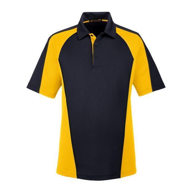 Harriton Men' Advantage Snag Protection Plus IL Colourblock Polo