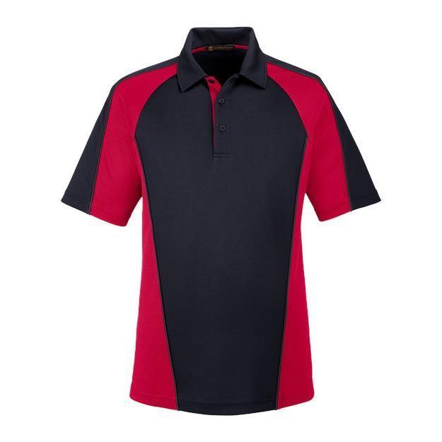 Harriton Men' Advantage Snag Protection Plus IL Colourblock Polo