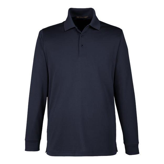 Harriton Men' Advantage Snag Protection Plus IL Long Sleeve Polo