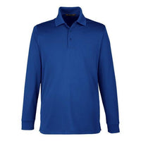 Harriton Men' Advantage Snag Protection Plus IL Long Sleeve Polo