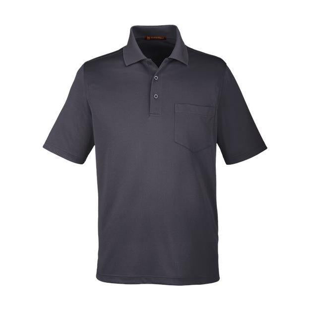Harriton Men' Advantage Snag Protection Plus IL Pocket Polo