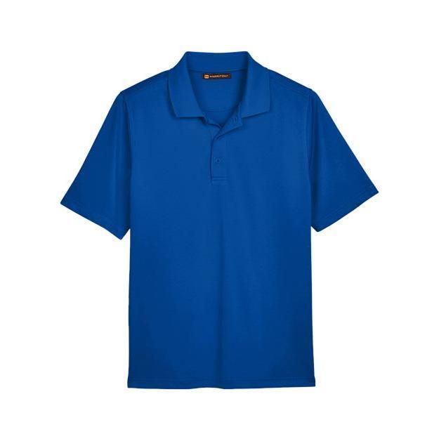 Harriton Men' Advantage Snag Protection Plus Polo