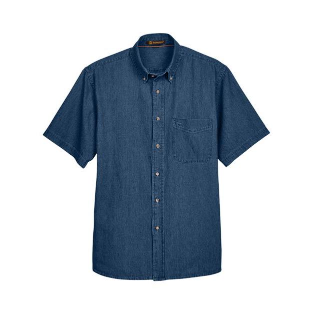 Harriton Men' Denim Shirt