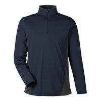 Harriton - Men' Flash Snag Protection Plus IL Colorblock Quarter-Zip Pullover