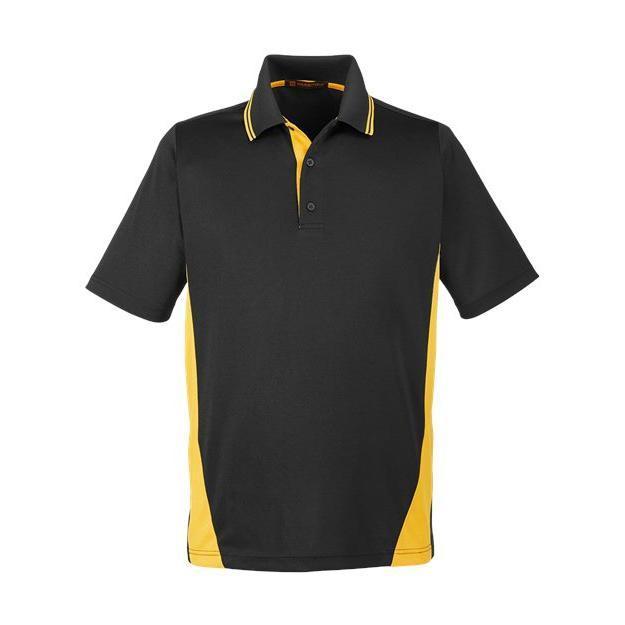 Harriton Men' Flash Snag Protection Plus IL Colourblock Polo