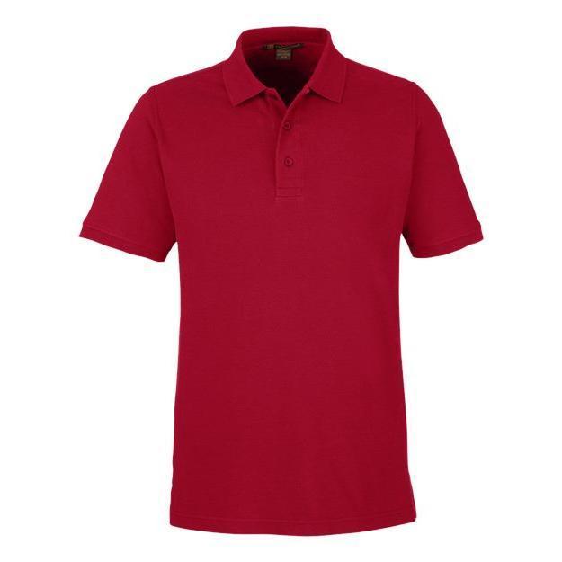 Harriton Men' Valiant Cotton Snag Protect Polo