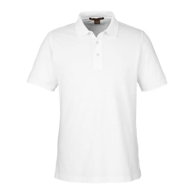 Harriton Men' Valiant Cotton Snag Protect Polo