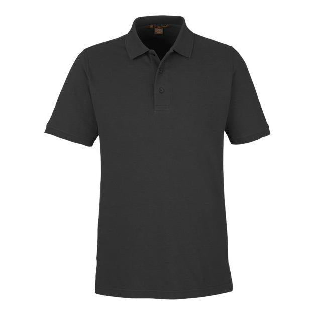 Harriton Men' Valiant Cotton Snag Protect Polo
