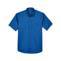 Harriton Men's Easy Blend™ Twill Dress Shirt with Stain-Release