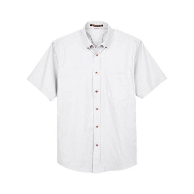 Harriton Men's Easy Blend™ Twill Dress Shirt with Stain-Release