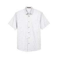 Harriton Men's Easy Blend™ Twill Dress Shirt with Stain-Release
