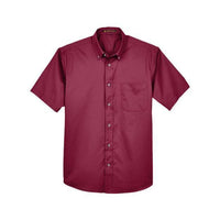 Harriton Men's Easy Blend™ Twill Dress Shirt with Stain-Release