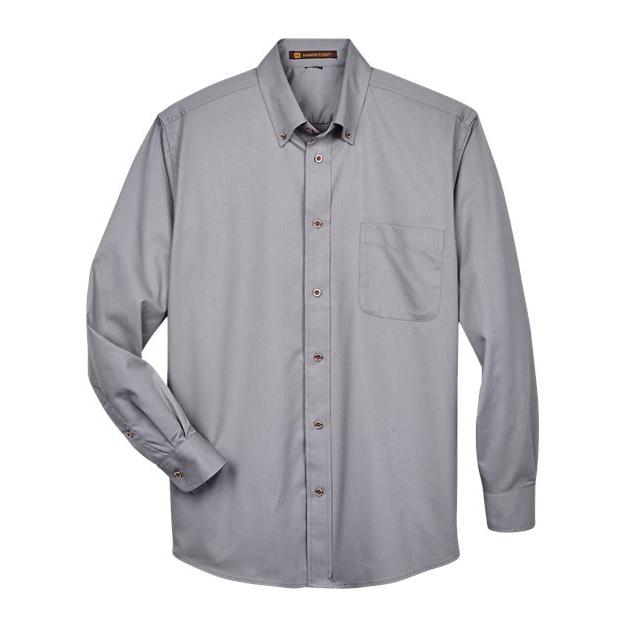 Harriton Men's Easy Blend™ Twill Shirt