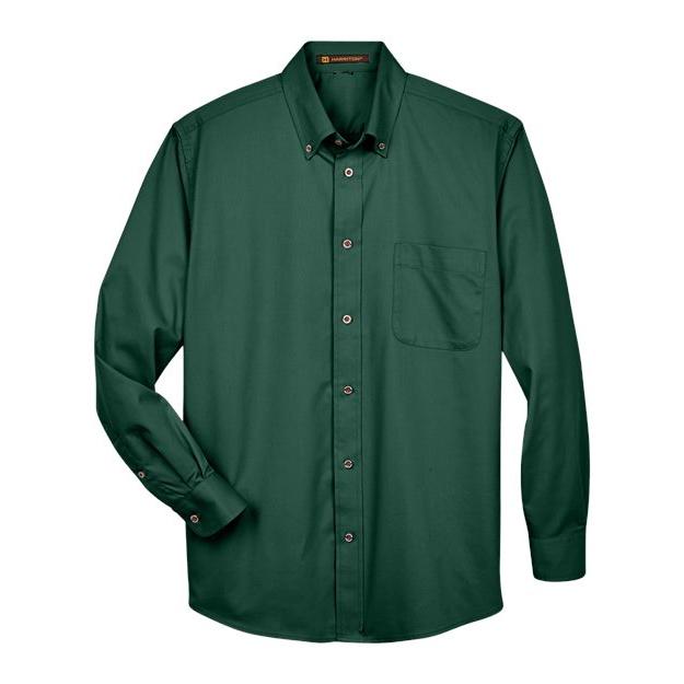 Harriton Men's Easy Blend™ Twill Shirt
