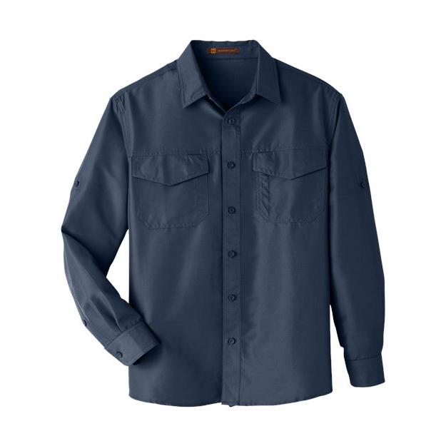Harriton Men's Key West Performance Staff Shirt