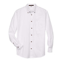 Harriton Men's Tall Easy Blend™ Twill Dress Shirt