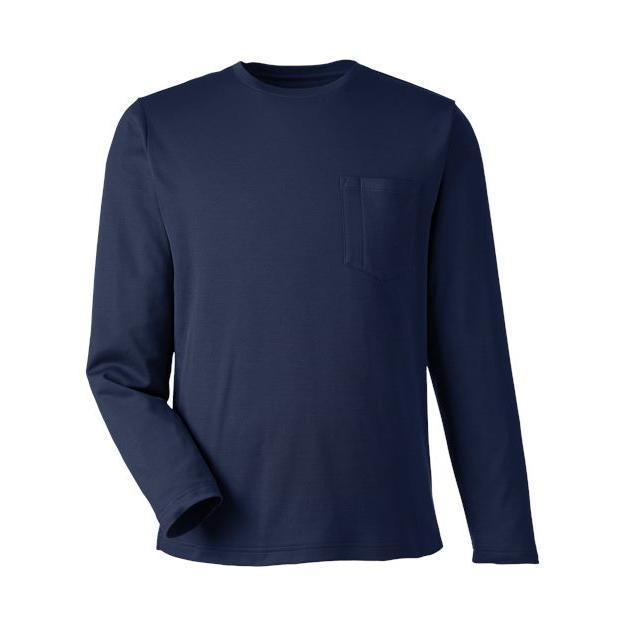 Harriton Unisex Charge Snag and Soil Protect Long Sleeve T-Shirt
