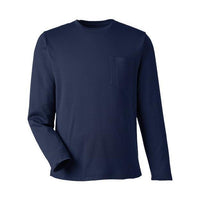 Harriton Unisex Charge Snag and Soil Protect Long Sleeve T-Shirt