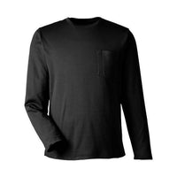 Harriton Unisex Charge Snag and Soil Protect Long Sleeve T-Shirt