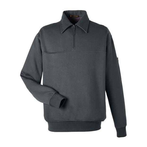Harriton Unisex ClimaBloc™ Heavyweight Tactical Quarter-Zip Pullover
