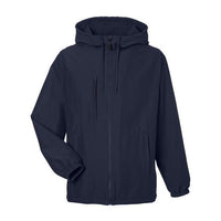 Harriton Unisex Flex Twill Hooded Jacket