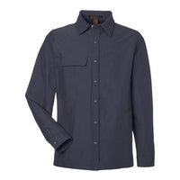Harriton Unisex Flex Twill Overshirt Jacket