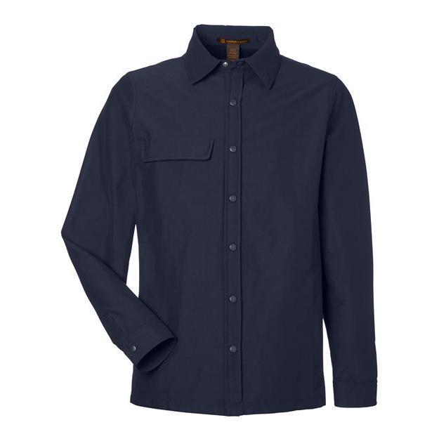 Harriton Unisex Flex Twill Overshirt Jacket