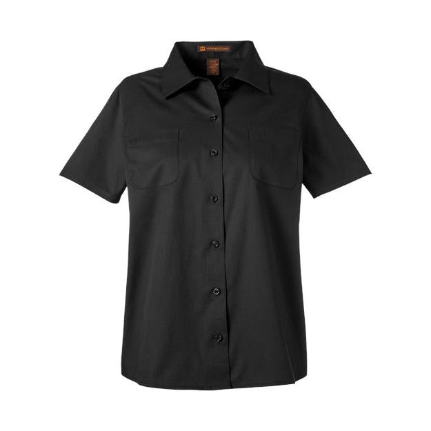 Harriton Women's Advantage IL Short Sleeve Dress Shirt