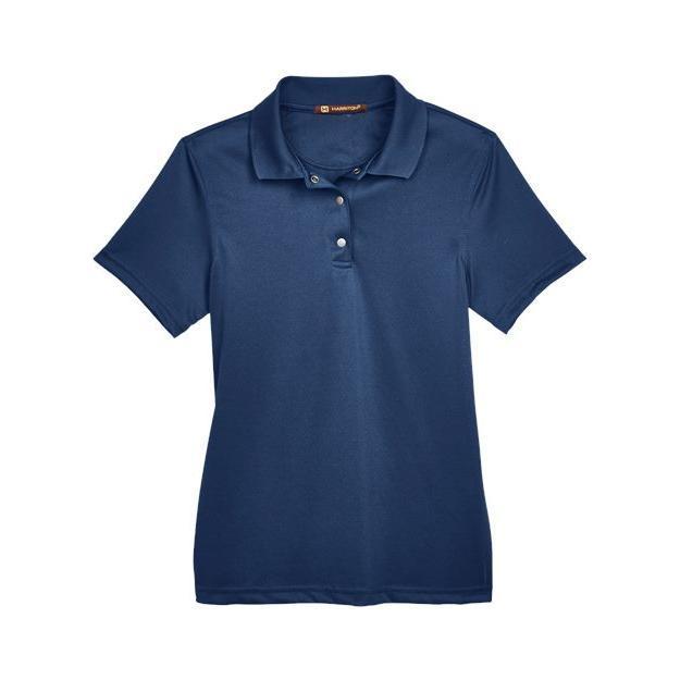 Harriton Women's Advantage Snag Protection Plus IL Snap Placket Polo