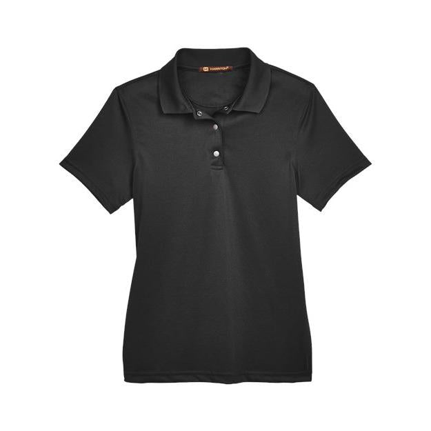 Harriton Women's Advantage Snag Protection Plus IL Snap Placket Polo
