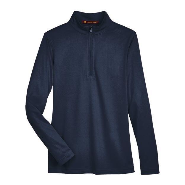 Harriton Women's Advantage Snag Protection Plus Quarter-Zip Pullover