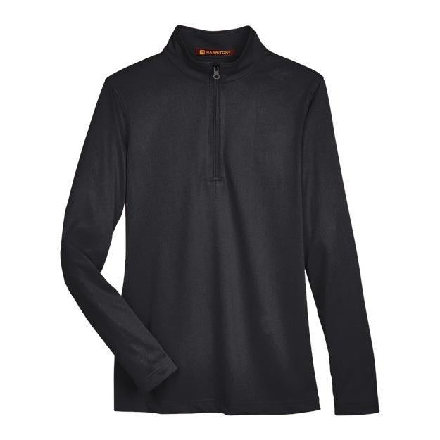 Harriton Women's Advantage Snag Protection Plus Quarter-Zip Pullover