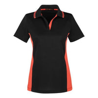 Harriton Women's Flash Snag Protection Plus IL Colourblock Polo