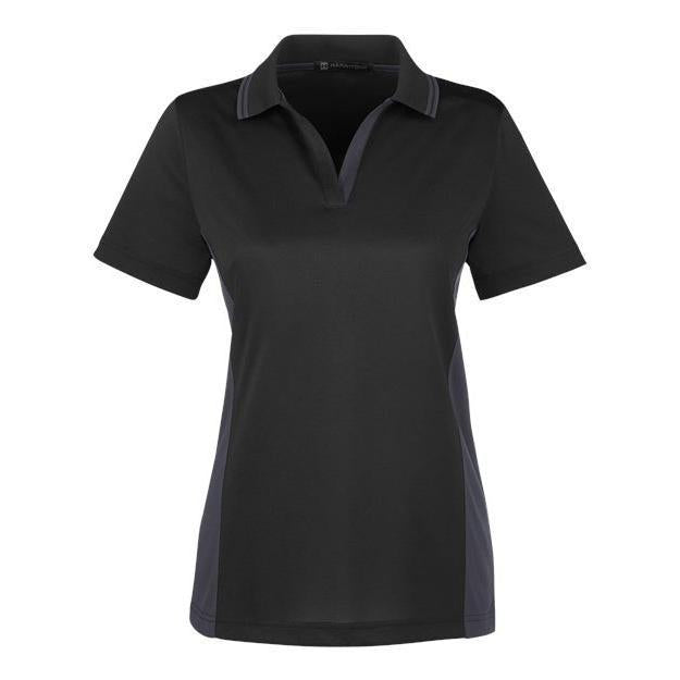 Harriton Women's Flash Snag Protection Plus IL Colourblock Polo