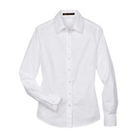 Harriton Women's Long Sleeve Oxford Dress Shirt