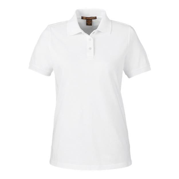 Harriton Women's Valiant Cotton Snag Protect Polo