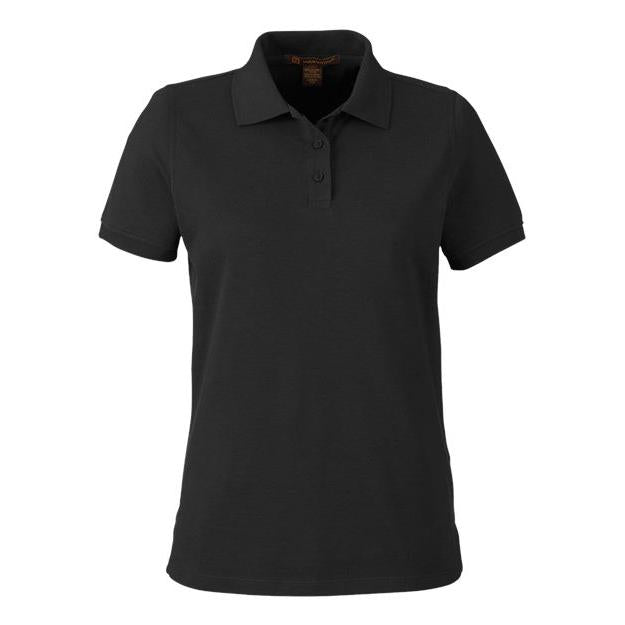 Harriton Women's Valiant Cotton Snag Protect Polo