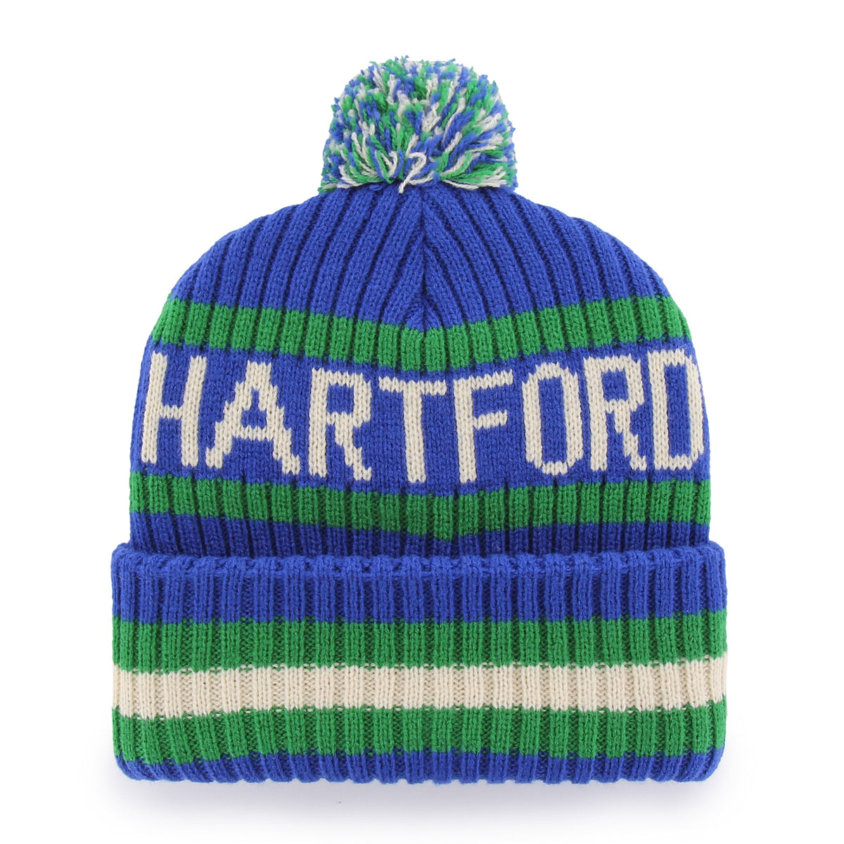 Hartford Whalers '47 Bering Cuff Knit Beanie