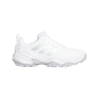 Adidas Codechaos 25 Spikeless Golf Shoes - Cloud White / Silver Metallic / Grey Two