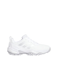 Adidas Codechaos 25 Spikeless Golf Shoes - Cloud White / Silver Metallic / Grey Two