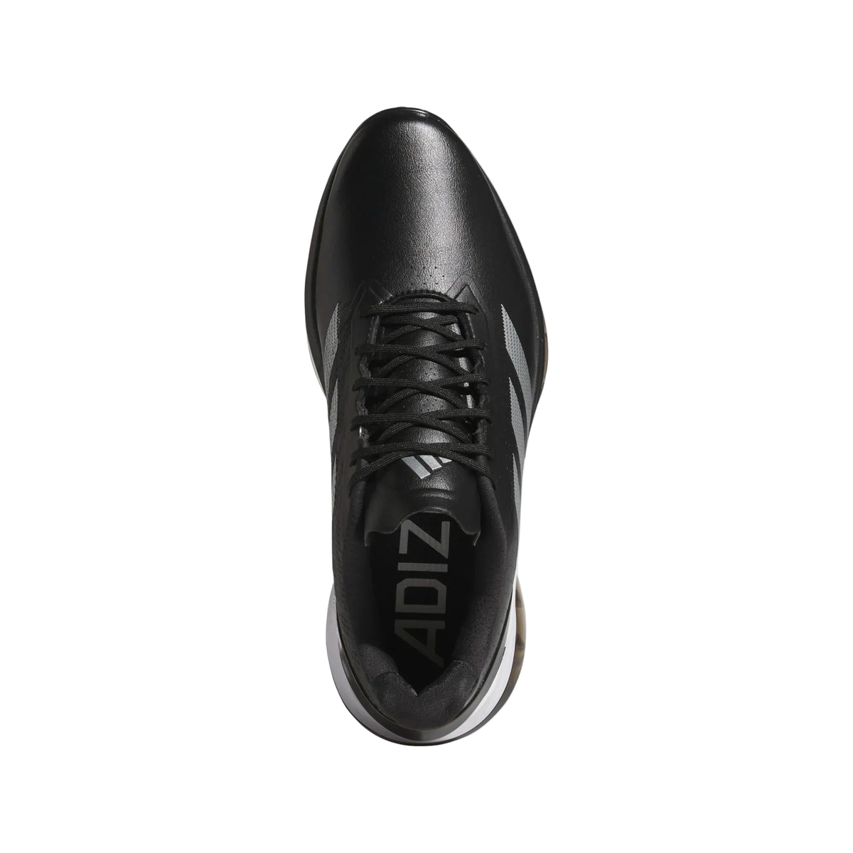 Adidas AdiZero ZG Spikeless Men's Golf Shoes - Black/Silver/White