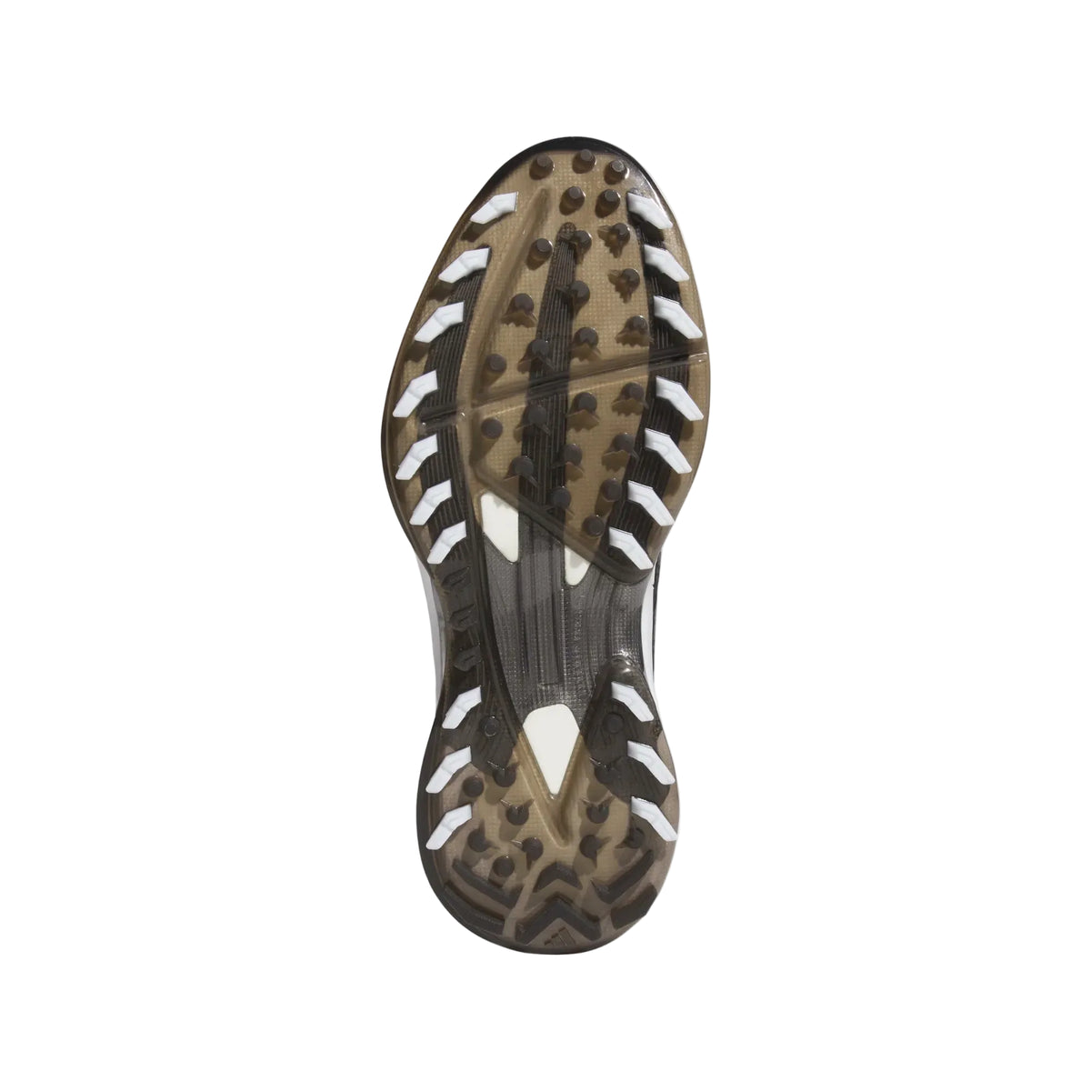Adidas AdiZero ZG Spikeless Men's Golf Shoes - Black/Silver/White